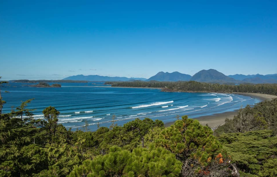 Cox Bay surf Tofino