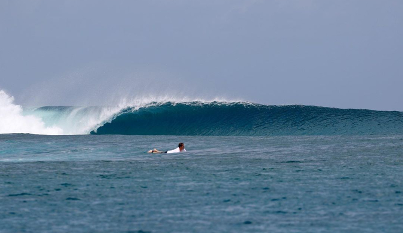 Maldives surf Pasta Point