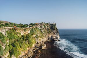 Uluwatu surf cliffs in Bali