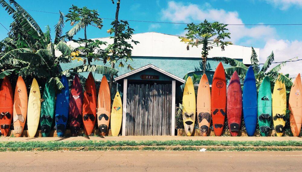 Aloha surf hostel in Maui