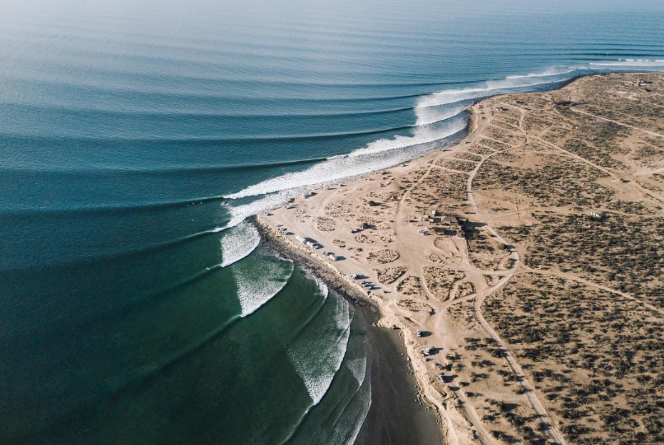 Scorpion Bay surf Mexico