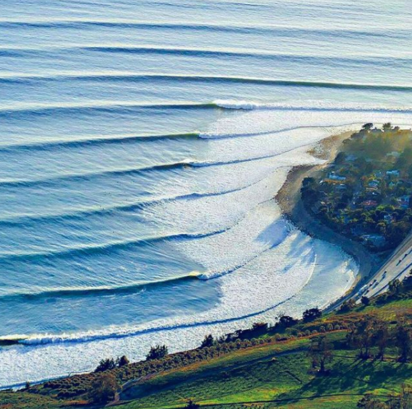 Rincon surf California