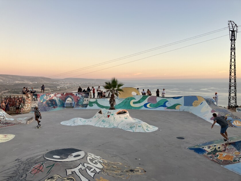 Taghazout skate park